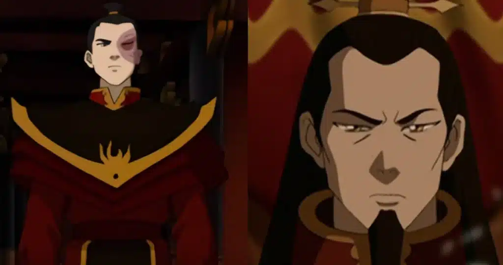 Zuko and Fire Lord Ozai from Avatar the Last Airbender are a classic example of strained familial relationships.