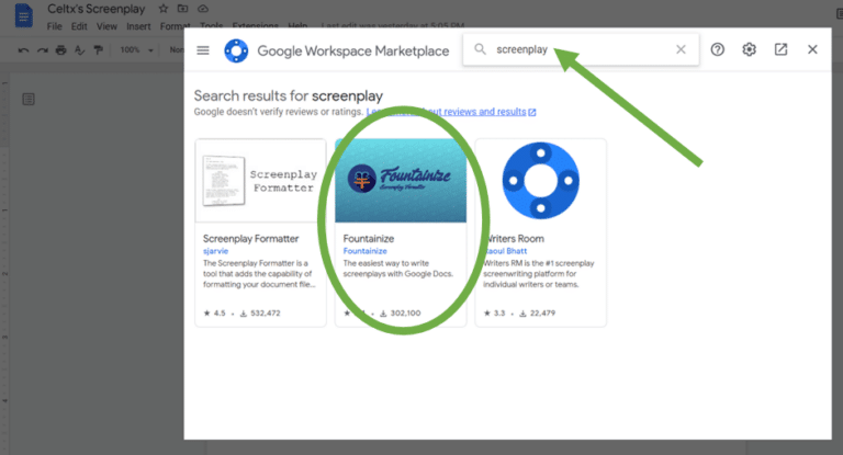 How to Write a Script Using Google Docs (Step-by-Step Guide) - Celtx Blog