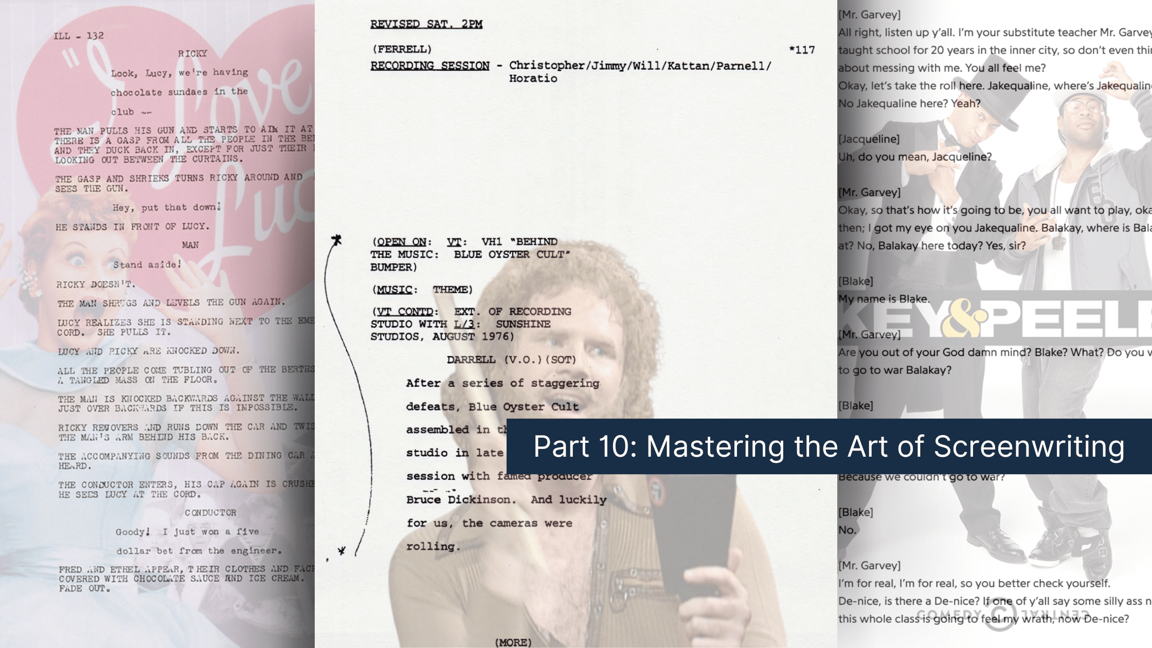 Scripts from 'I Love Lucy,' 'SNL,' and 'Key & Peele' showcase how to write a skit, from classic sitcoms to modern comedy. Learn skit formatting, timing, and punchlines with Celtx—no download needed.