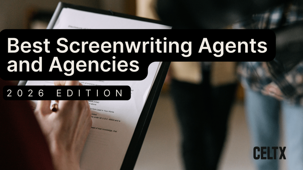 Best screenwriting agents and agencies, 2026 edition