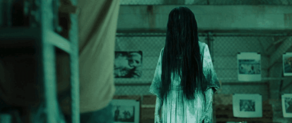 Samara in The Ring, a horror movie
