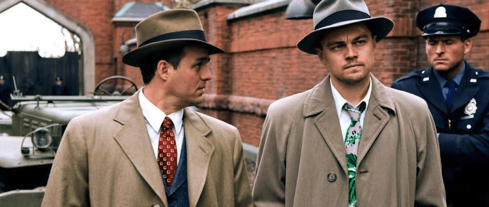 a still from Shutter Island, a thriller movie