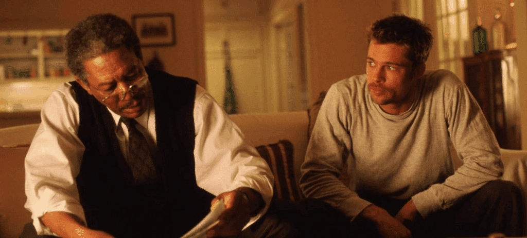 a still from the film Seven