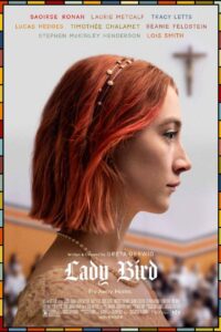 Movie poster for Greta Gerwig's screenplay Lady Bird