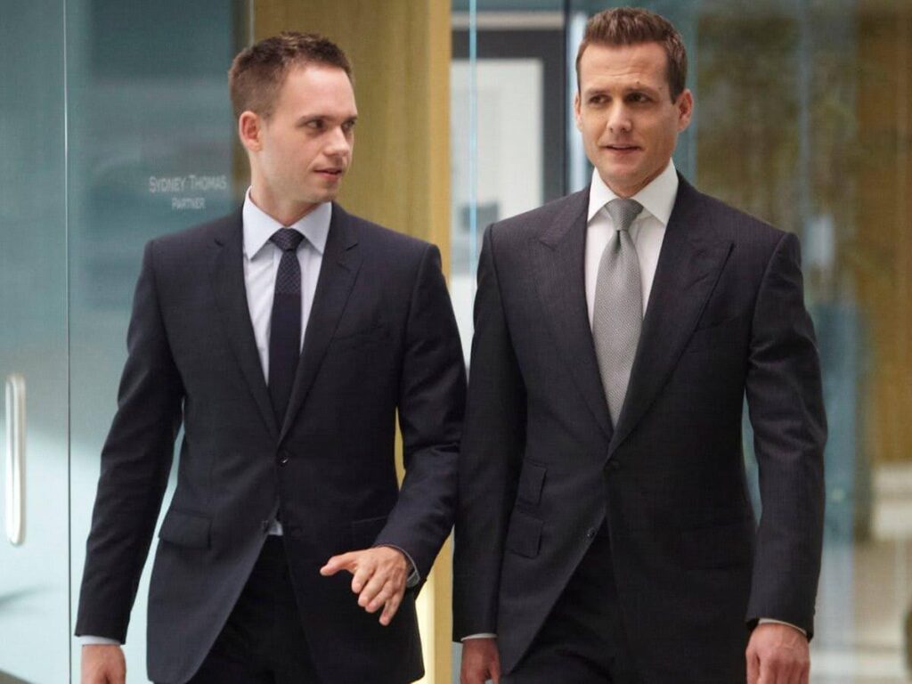 A still from the series Suits