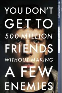 Movie poster for "The Social Network"