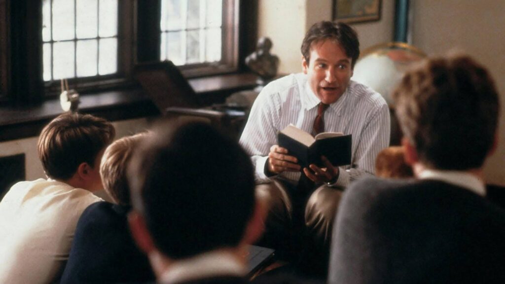 Robin Williams in Dead Poets Society