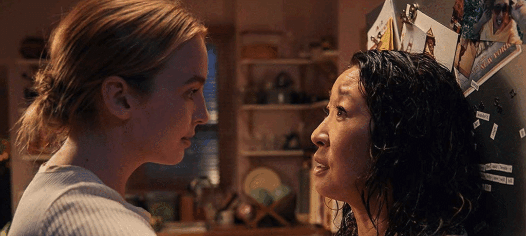 A still from Killing Eve - whose showrunner is Phoebe Waller-Bridge