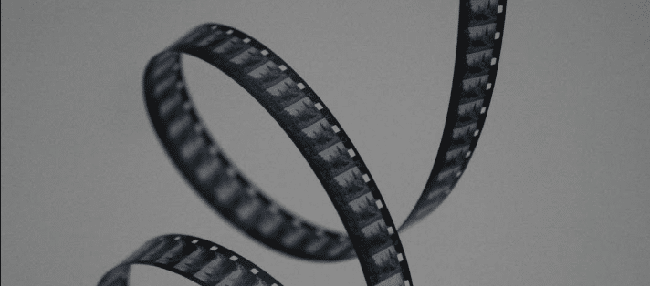 a long string of camera film