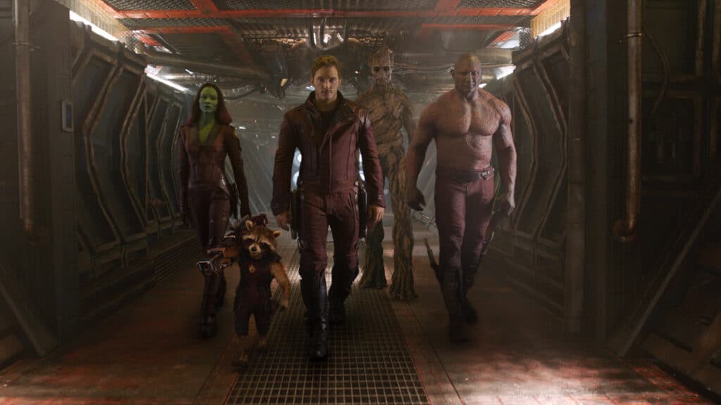 internal vs. external conflict in film: Guardians of the Galaxy