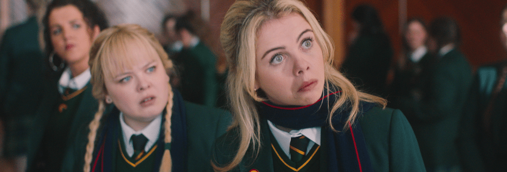A still from the series Derry Girls - comedy genre