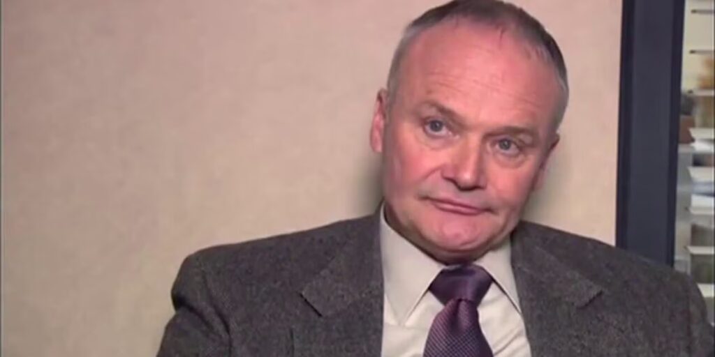 Creed from The Office is proof flat characters are a useful tool.