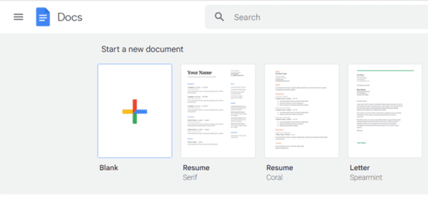 Example of how to write a script in google docs
