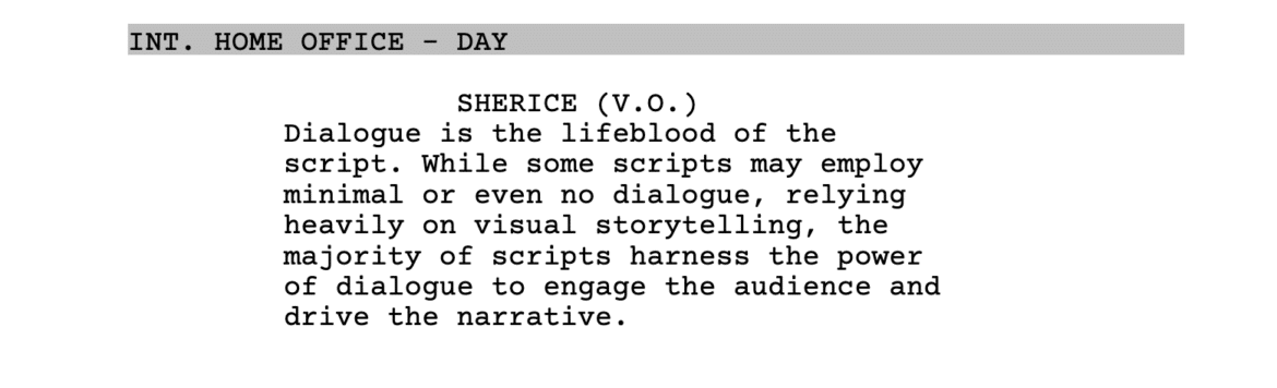 How to Format Dialogue in Screenplays: Rules You Need to Know - Celtx Blog