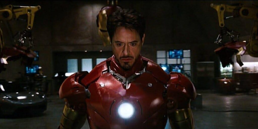 Tony Stark as Iron Man