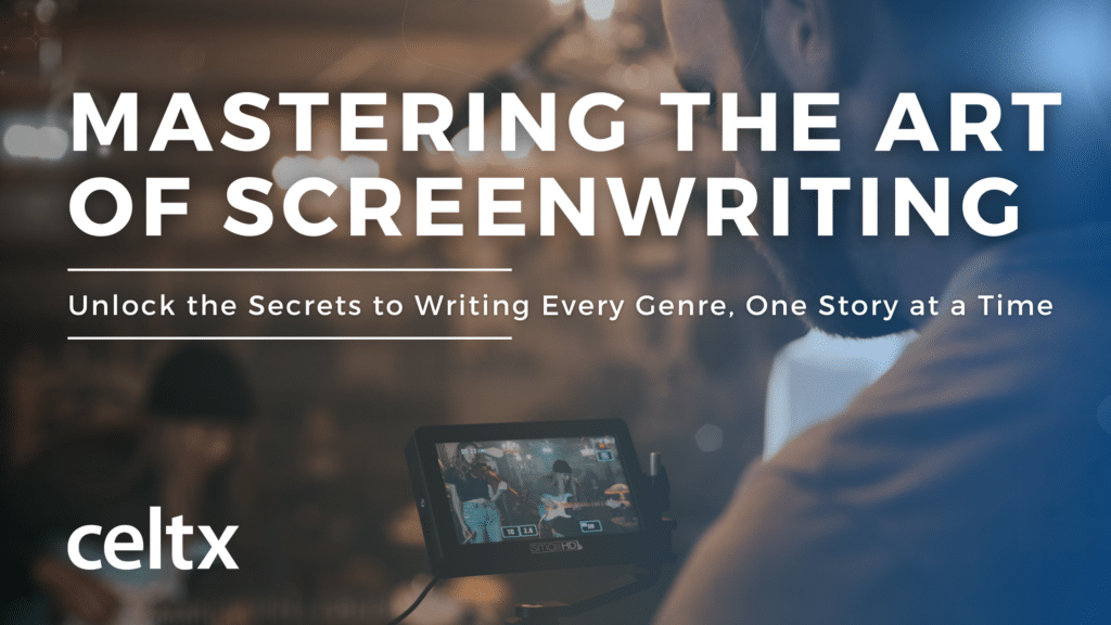 how to write a script - celtx screenwriting series: write in every genre