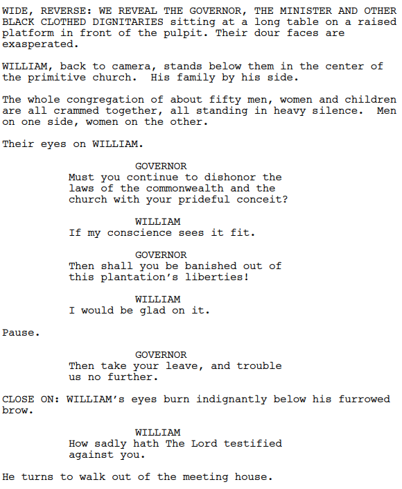 how to write a horror script