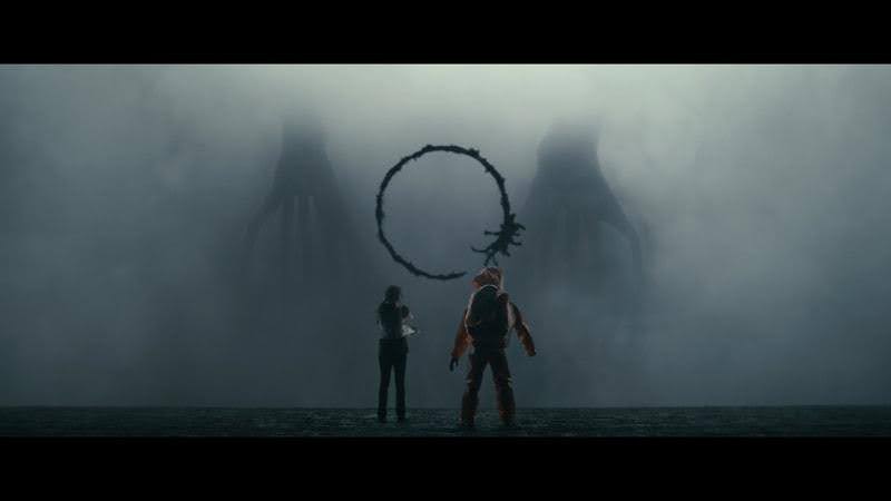 still from the film Arrival