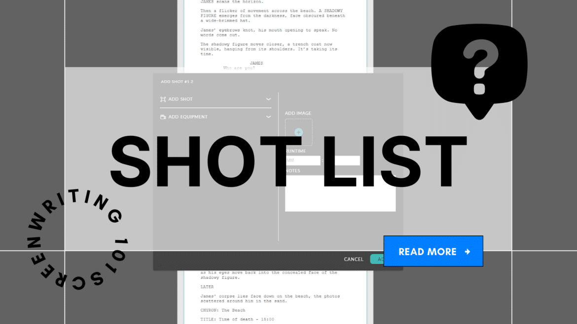 How To Make A Shot List On Celtx Celtx: Your Ultimate Tool for Creating an Efficient Shot List - Celtx Blog