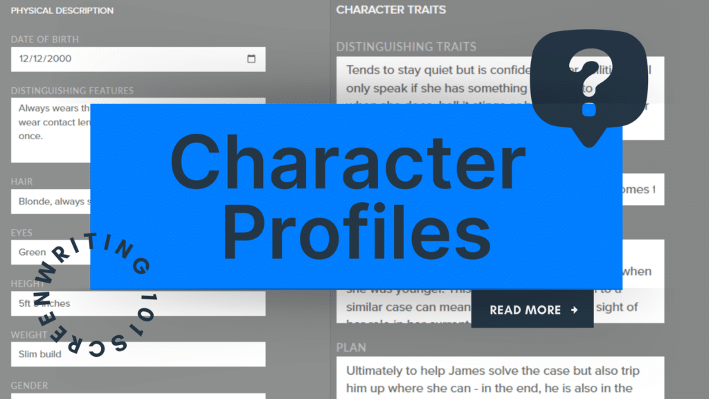 what is a character profile?