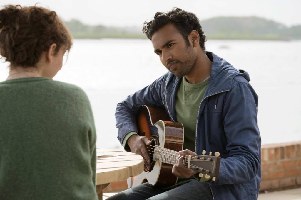 A still from the 2019 film, "Yesterday" - to support the elevator pitch from this film.