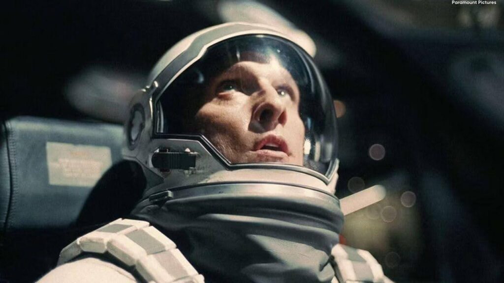 Matthew McConaughey suited up in his space suit from the movie Interstellar. Craft sci-fi like a pro with Celtx screenwriting software.