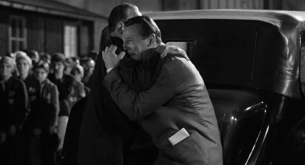 an example of a medium shot from the film Schindler's List