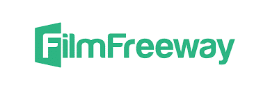 The FilmFreeway logo. FilmFreeway is a website that allows filmmakers to submit their work to film festivals and contests.