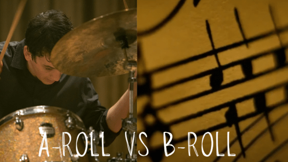 A-Roll vs B-Roll from the film Whiplash