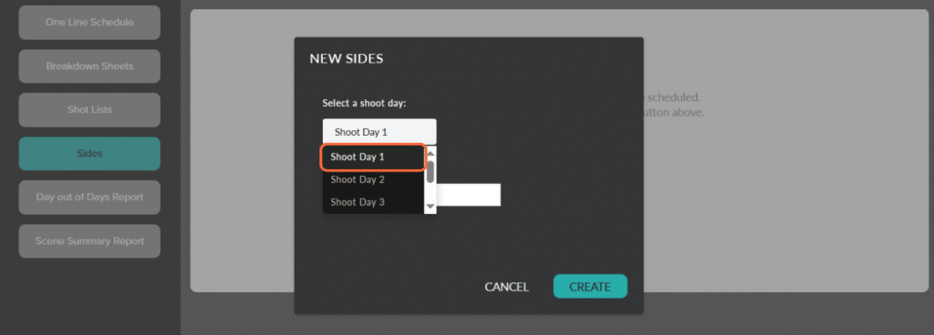 how to create script sides for your shoot days using the celtx script writing software