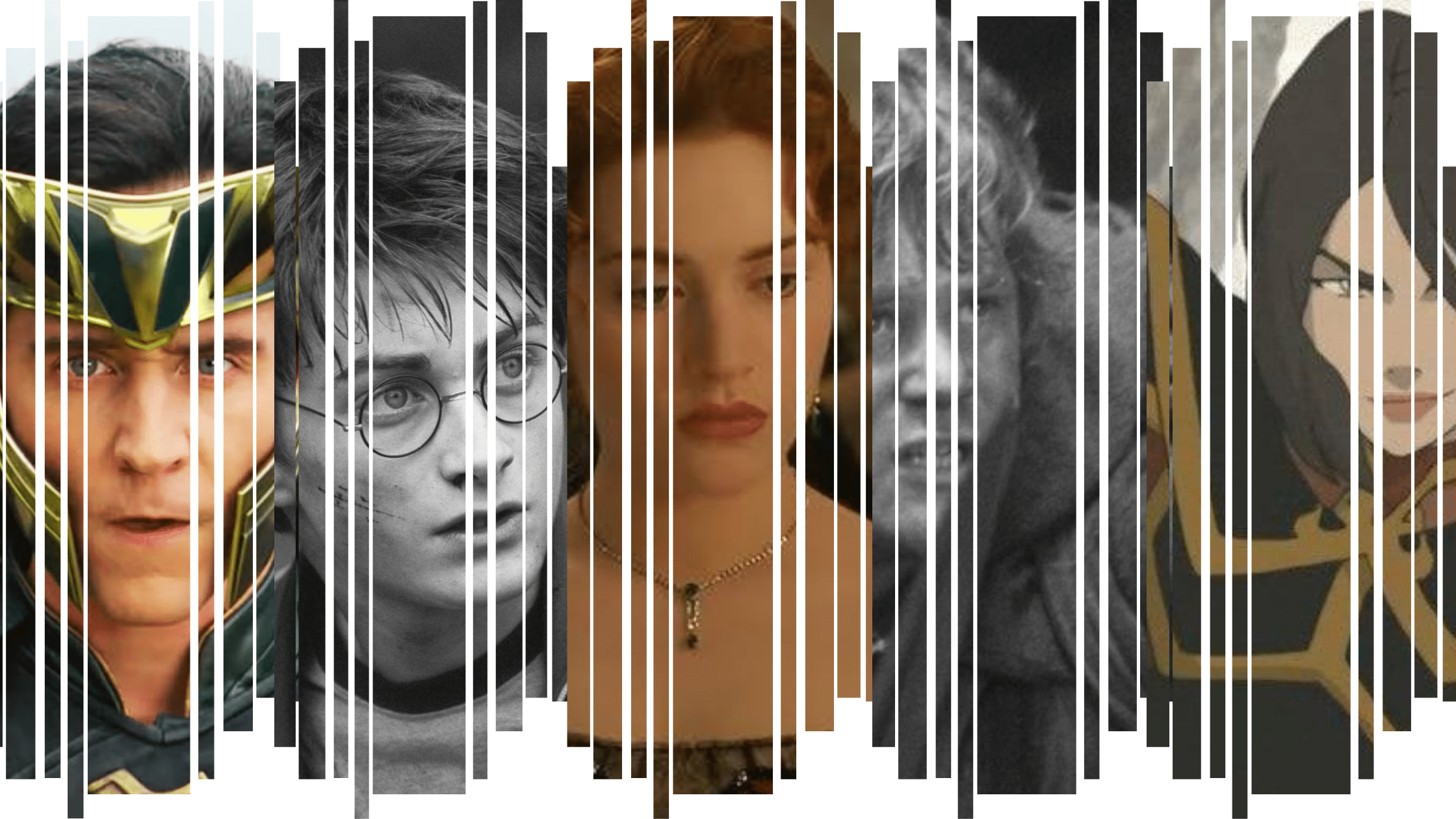 banner image showing examples of different character archetypes from film and television
