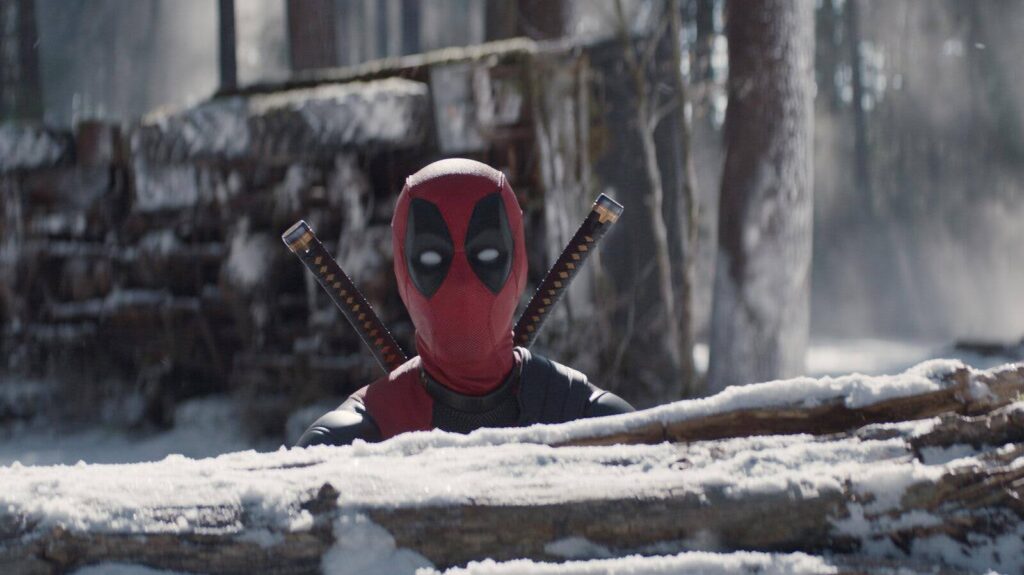 A still of Deadpool from Deadpool vs. Wolverine. Deadpool is a trickster archetype.