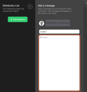 How to add a message before distributing script sides to your cast and crew.
