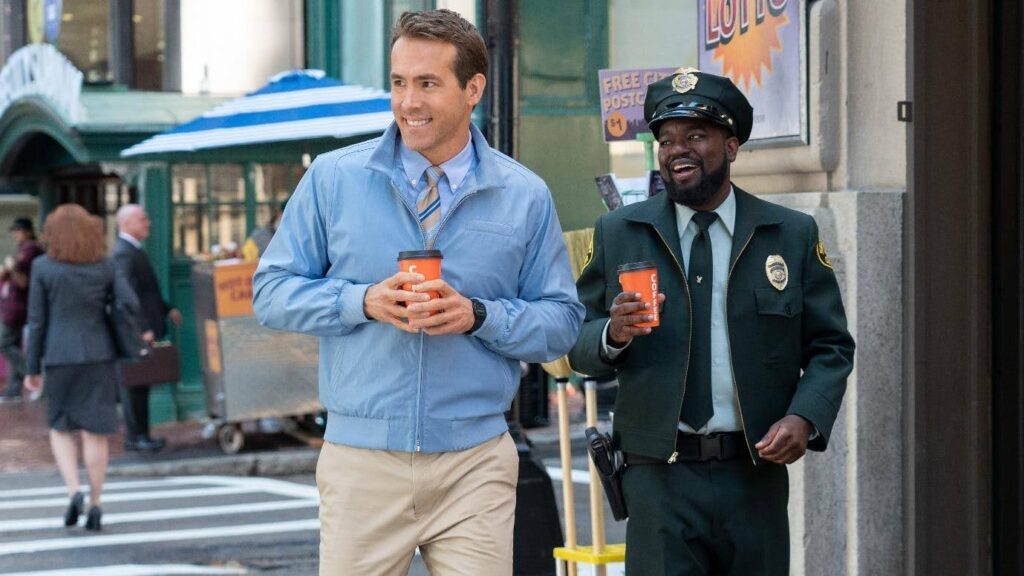 Ryan Reynolds in Free Guy. Film treatment example.