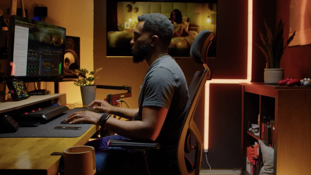 The Celtx + Adobe Premiere Pro Integration being used by Brandon Champ Robinson