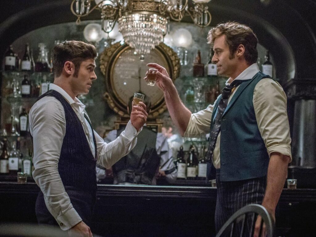 A still from the musical film: The Greatest Showman