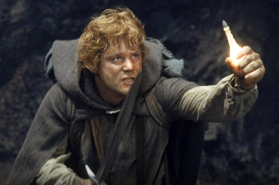 b story example: Samwise in Lord of the Rings as the sidekick