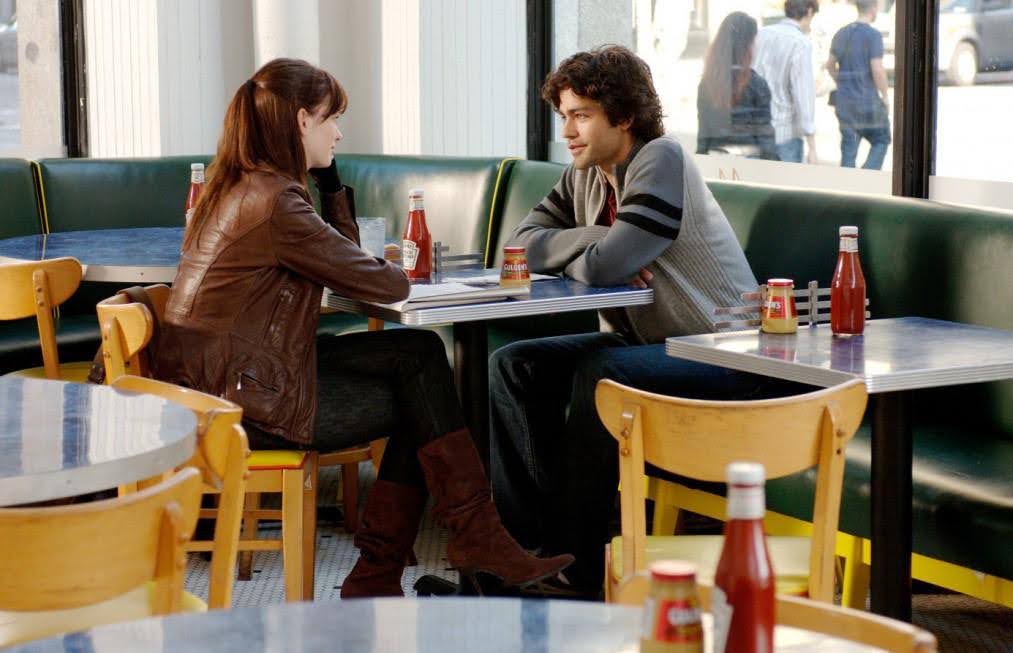 B story example: Andy and her boyfriend