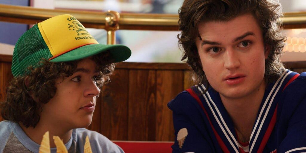 Dustin & Steve from Stranger Things: The Bromance b-story trope