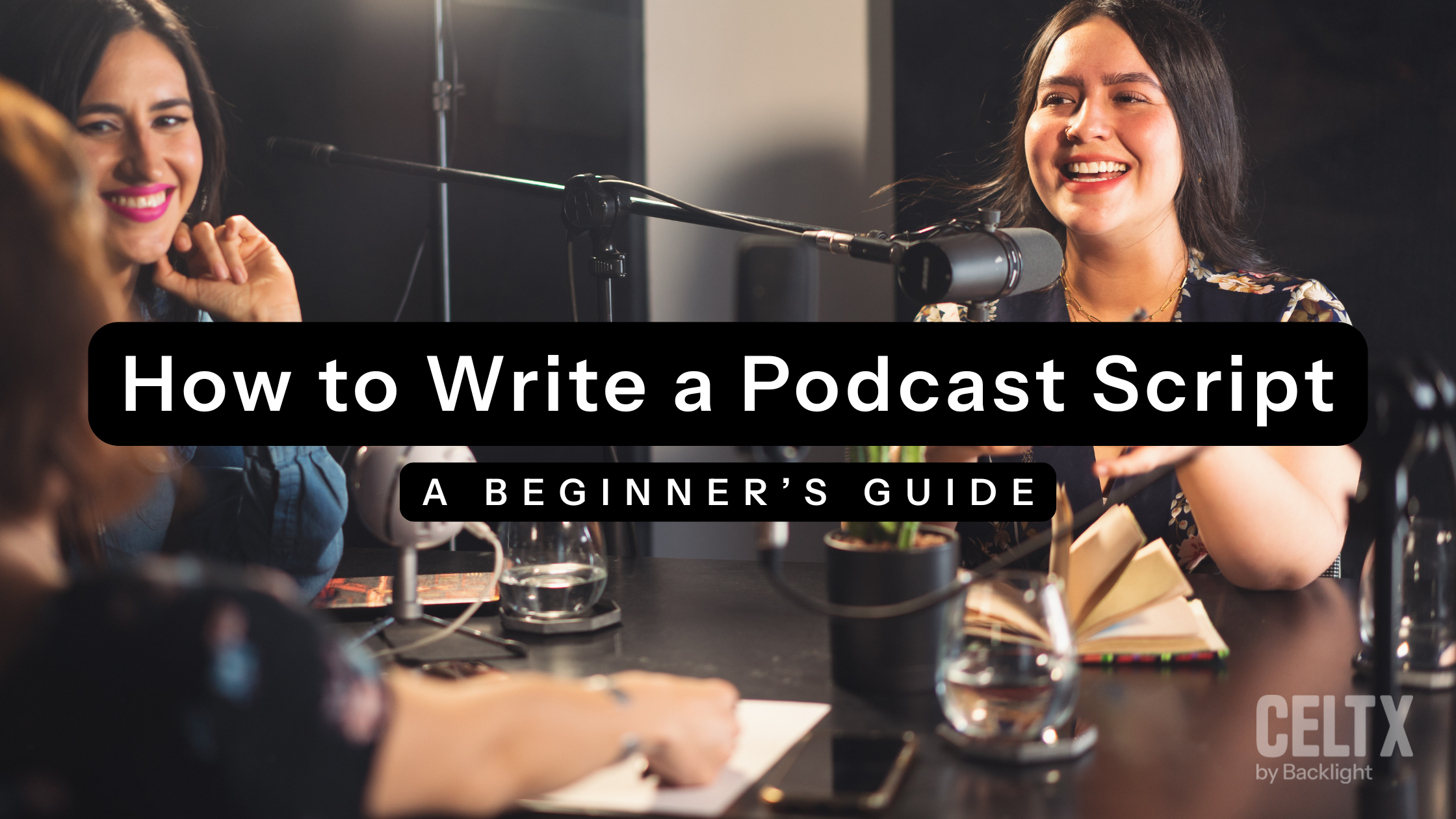 how to write a podcast script using celtx script writing software