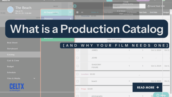 what is a production catalog