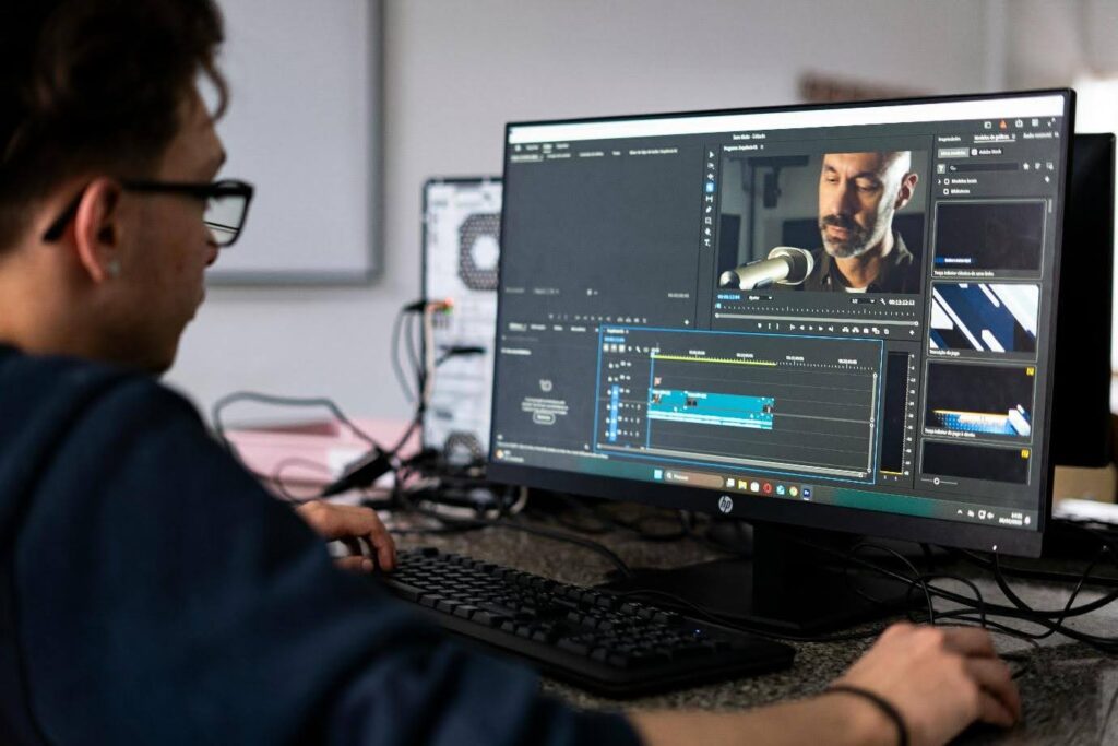 editing in post-production