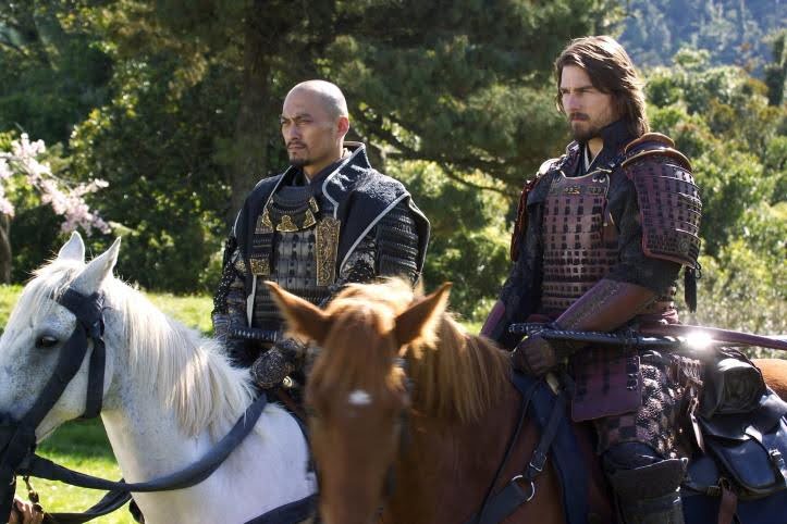 A still from the film The Last Samurai starring Tom Cruise
