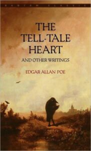 The cover of the short story from Edgar Allen Poe: The Tell-Tale Heart