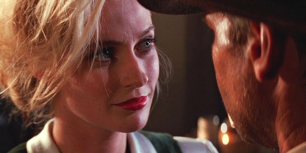 Indiana Jones and his rival archaeologist, Elsa Schneider - in Indiana Jones: The Last Crusade