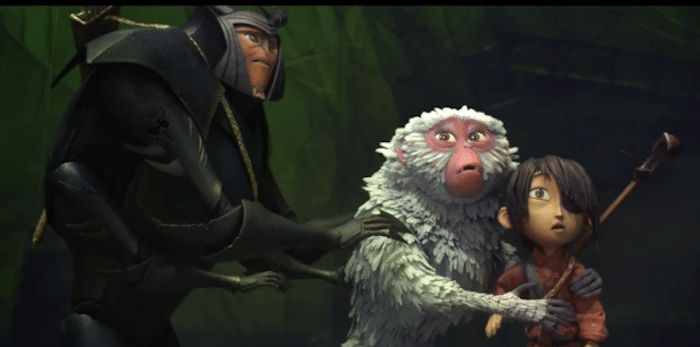 A still from the children's movie Kubo and the Two Strings