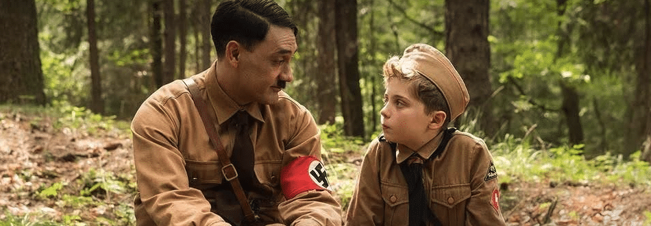A still from the film JoJo Rabbit