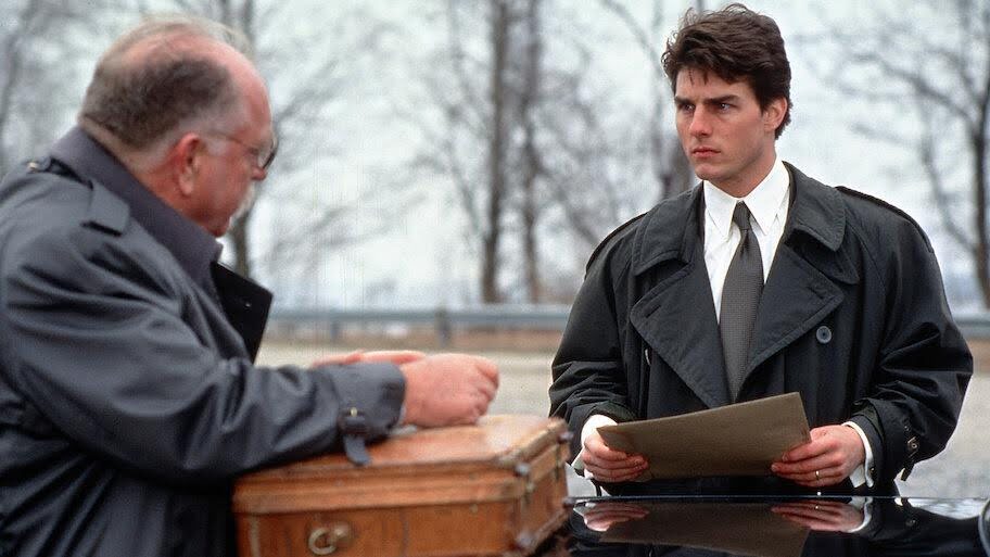 Tom Cruise in The Firm - example of a Thriller movie