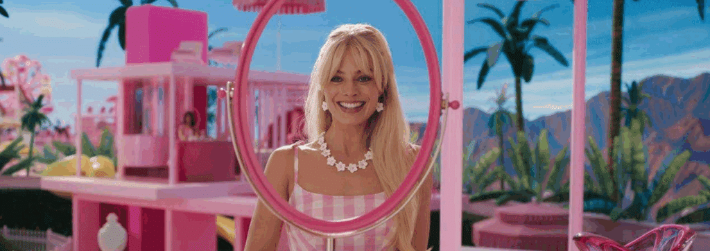 Margot Robbie as Barbie