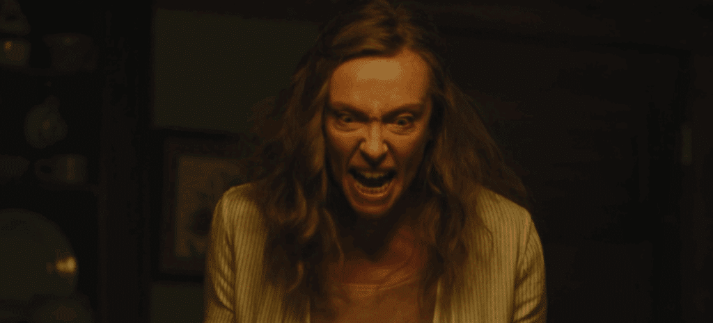 Annie in Hereditary - screaming